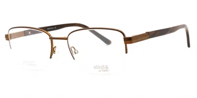 Elasta E 3127 0r0z Occhiali Da Vista Marroni Per Uomo (solo Montatura) In Brown
