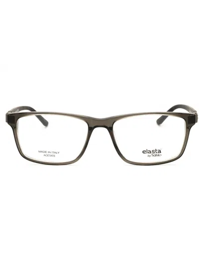 Elasta E 3132 Sunglasses In Cbl - Grey Crystal / Clear Demo Lens