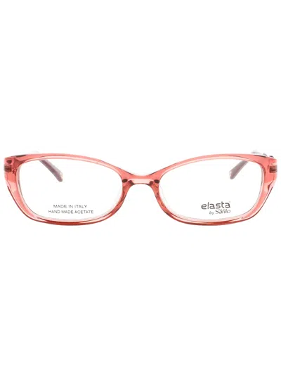 Elasta E 5798 Eyeglasses In Jnw - Plum - Demo