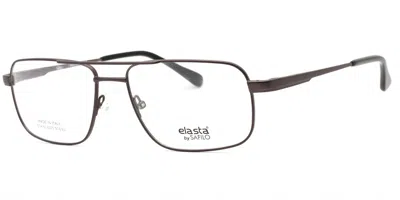 Elasta E 7236 06lb Men's Glasses Silver Size 58 - Free Lenses - Blue Light Block Available In Black