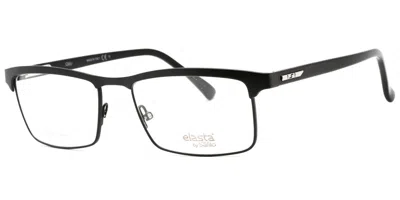 Elasta E 7241 0003 Men's Glasses Black Size 54 - Free Lenses - Blue Light Block Available
