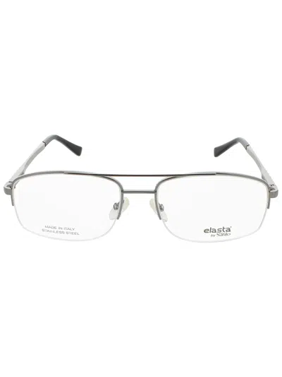 Elasta E 7246 Eyeglasses In Ruthenium - Demo