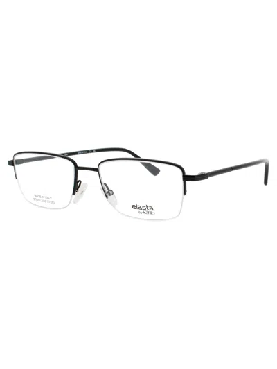 Elasta E 7249 Eyeglasses In Matte Black - Demo