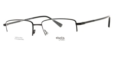 Elasta E 7249 0284 Occhiali Da Vista Argentati Per Uomo (solo Montatura)