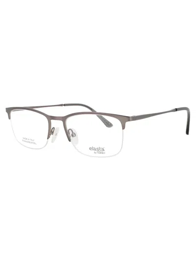 Elasta E 7253 Eyeglasses In Hwj - Dark Grey - Demo