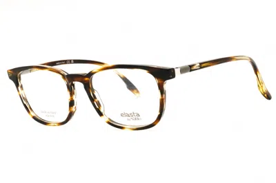Elasta E 8002 0kvi 00 Havana 52mm In White