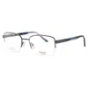 Elasta Men's Grey Rectangular Eyeglass Frames E3127hwj53
