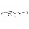 Elasta Men's Silver Tone Rectangular Eyeglass Frames E7249