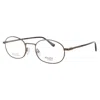 Elasta Men's White Rectangular Eyeglass Frames E72474in51