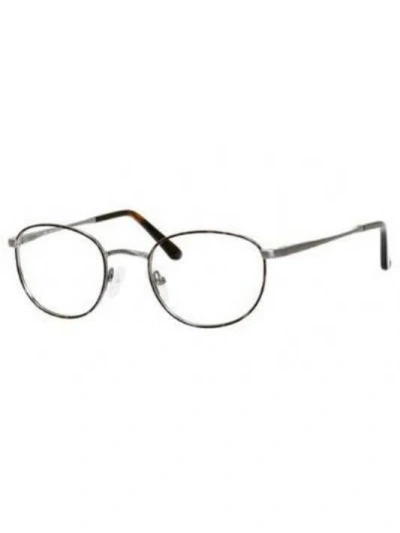 Elasta Metal Oval Men's Eyeglasses - Style 7209 In Metallic