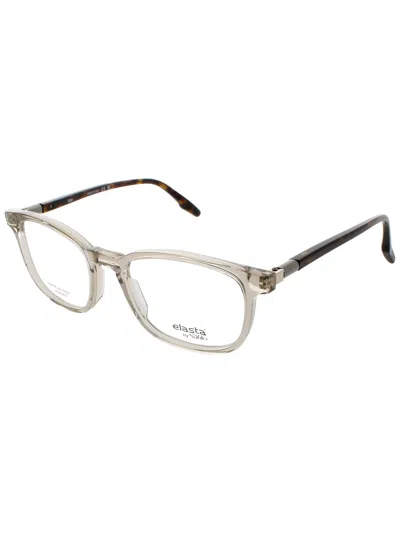 Elasta Modern Designer Men's Eyeglasses - E 8002 In Brown