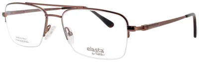 Elasta Optical Glasses Light Brown In Green