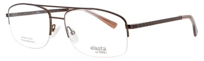Elasta Optical Glasses Ruthenium In Brown