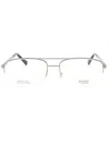 Elasta Premium Rectangular Men's Eyeglasses - E 7246 In Silver