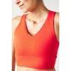 Elastique Athletics Adorn Bra In Red