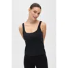 Elastique Athletics Lisse Tank In Black