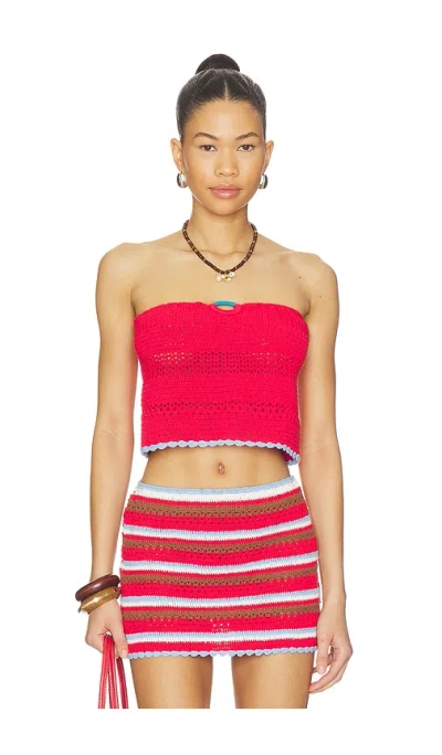 Elce Cora Top In Red