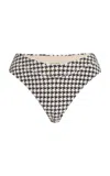 Elce Escape Mid-rise Bikini Bottom In Print