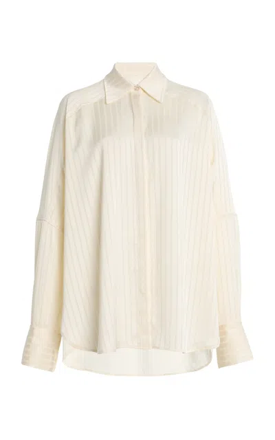 Elce Exclusive Ivy Button-down Shirt In White