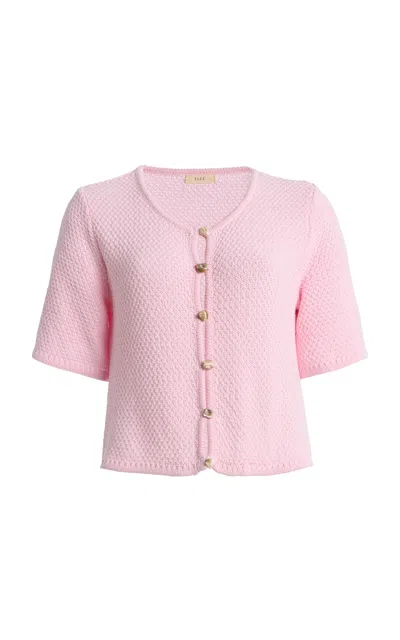Elce Florent Cotton Top In Pink