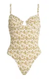 Elce Iris One-piece Swimsuit In Pink