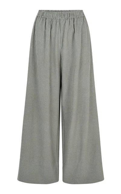 Elce Jacques Cotton Pants In Stripe