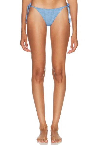 Elce Koa Bikini Bottom In Denim