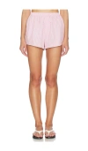 Elce Sabine Cotton-blend Shorts In Black