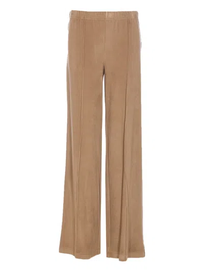 Ele Elastic-waistband Trousers In Brown