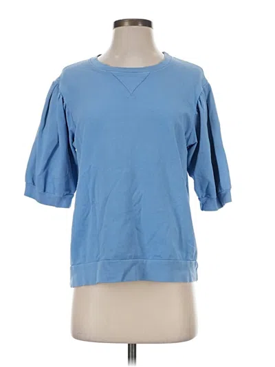 Pre-owned Electric & Rose 3/4 Sleeve T-shirt In Blue