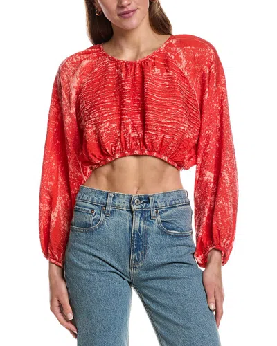 Electric & Rose Abigail Spray Top In Multi