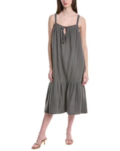 Electric & Rose Addison Maxi Dress In Gray