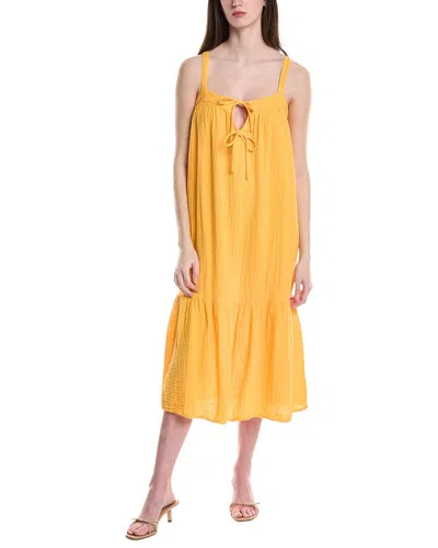 Electric & Rose Addison Maxi Dress In Orange