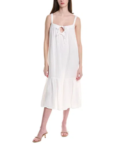 Electric & Rose Addison Maxi Dress In White