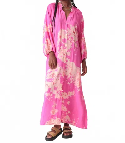 Electric & Rose Anabelle Maxi Dress In Magenta Ice In Pink