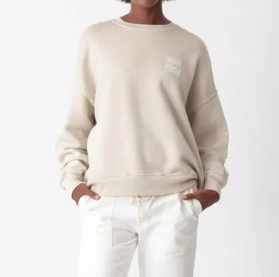 Electric & Rose Atlas Vintage Sweatshirt In Sand In Neutral