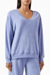 Electric & Rose Ava Sweatshirt In Periwinkle In Purple