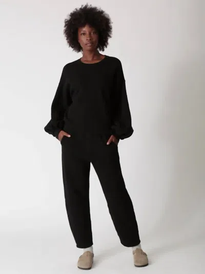 Electric & Rose Barrel Sweatpants In Onyx In Black