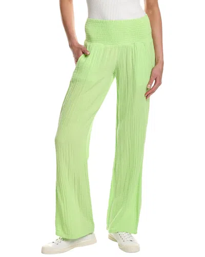 Electric & Rose Beach Pant In Green