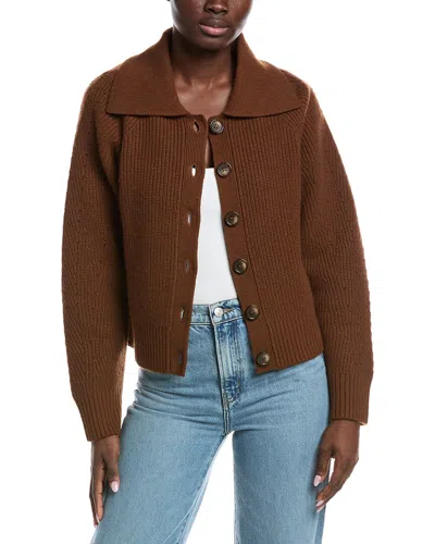 ELECTRIC & ROSE BILLIE WOOL-BLEND CARDIGAN