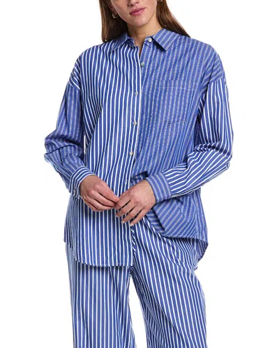 Electric & Rose Boyfriend Shirt In Multi