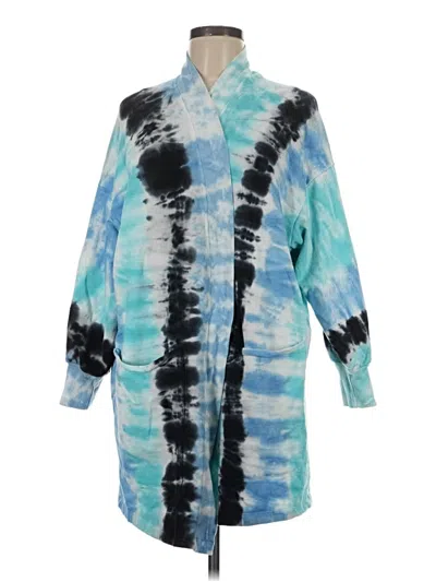 Pre-owned Electric & Rose Cardigan Sweater In Blue