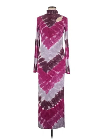 Pre-owned Electric & Rose Casual Dress In Purple