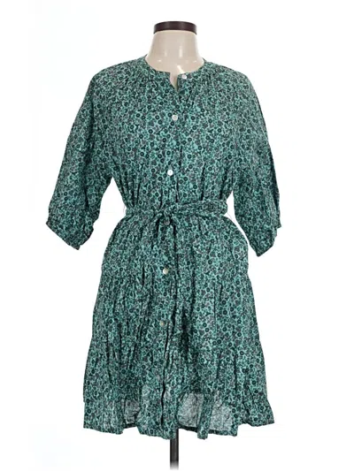 Pre-owned Electric & Rose Casual Dress In Teal