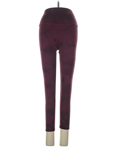 Pre-owned Electric & Rose Casual Pants In Burgundy