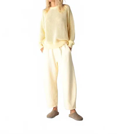 Electric & Rose Chloe Sweater In Butter In Neutral