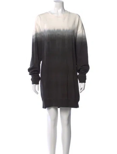 Pre-owned Electric & Rose Crew Neck Mini Dress W/ Tags In Black