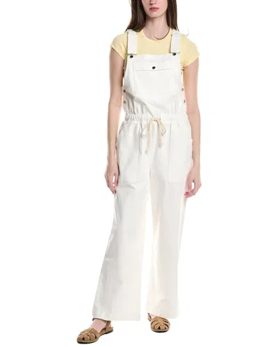 Electric & Rose Easy Overall In White