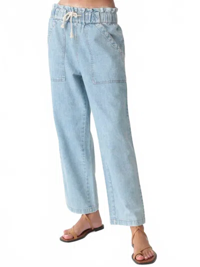 Electric & Rose Easy Pants In Acid In Blue