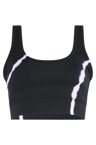 Electric & Rose Essential Sports Top With Wide Straps In Black